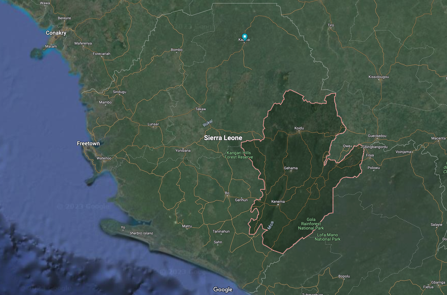 Eastern Region Sierra Leone