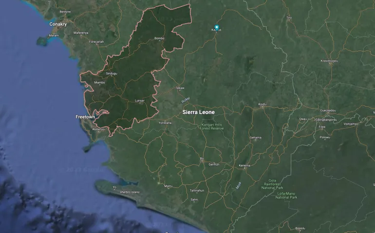 North-West Region Sierra Leone